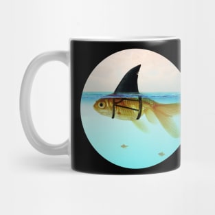 Goldfish with a Shark Fin #4 Mug